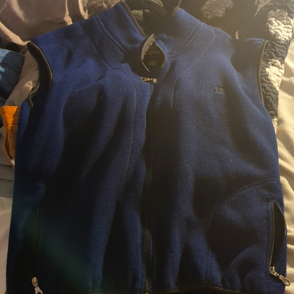 Vintage Champion Fleece Vest